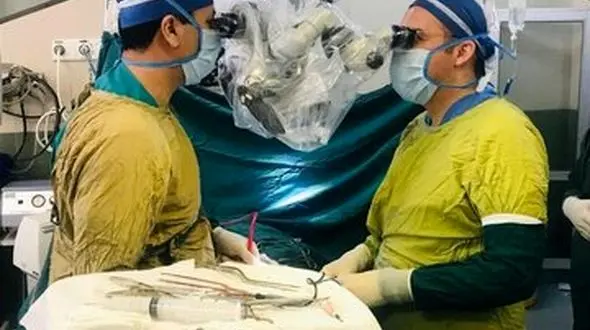 سوزنی که به سلامت از مغز نوزاد چابهاری خارج شد