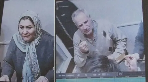 این پیر مرد و زن همراهش قاتلان فراری هستند/ آنها را می شناسید + عکس چهره باز 