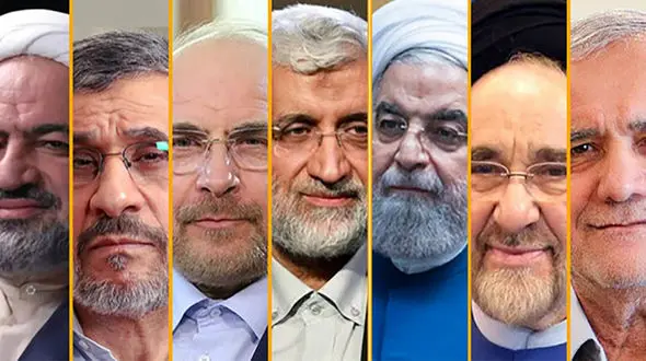 ارزیابی وعملکرد چهره‌های  مطرح سیاسی کشور