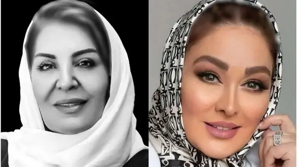  نسبت فامیلی زهره حمیدی و الهام حمیدی چیست؟  / چند سال فاصله سنی داشتند ؟! + عکس

