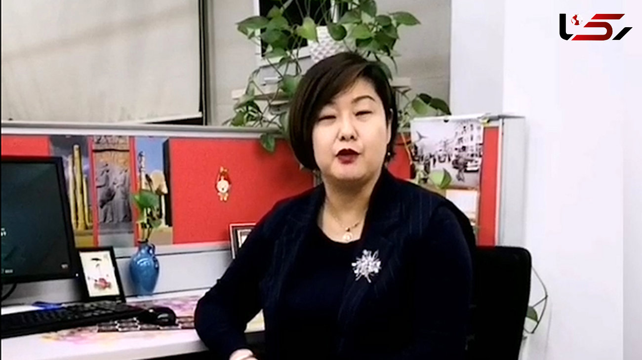 هشدارهای زن چینی فارسی زبان برای کارمندان برای مقابله با کرونا + فیلم