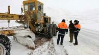  بیش از  ۱۵ هزار کیلومتر از محورهای کردستان برف روبی شد
