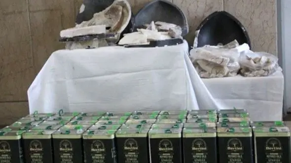 کشف زیتون به عنوان روش جدید قاچاق شیشه / ترفند قاچاقچیان لو رفت!