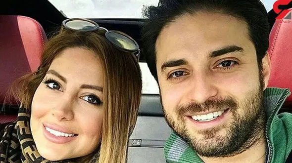 کیف و شال خوشرنگ همسر دوم بابک جهانبخش در کیش ! + عکس