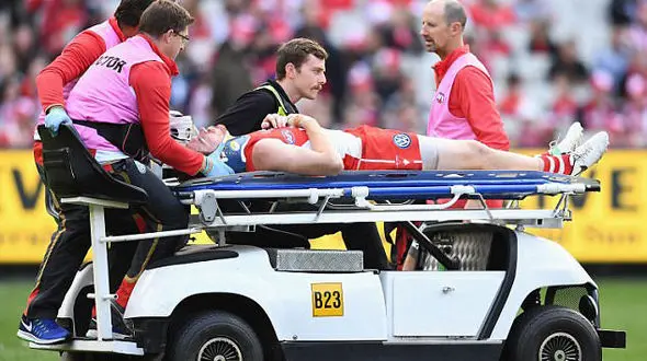 حادثه در لیگ راگبی استرالیا + فیلم