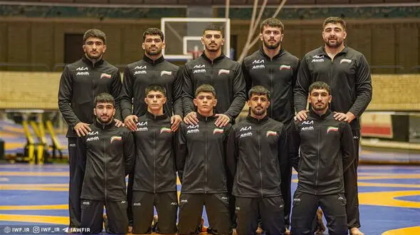 تیم ملی کشتی فرنگی جوانان ایران قهرمان جهان شد