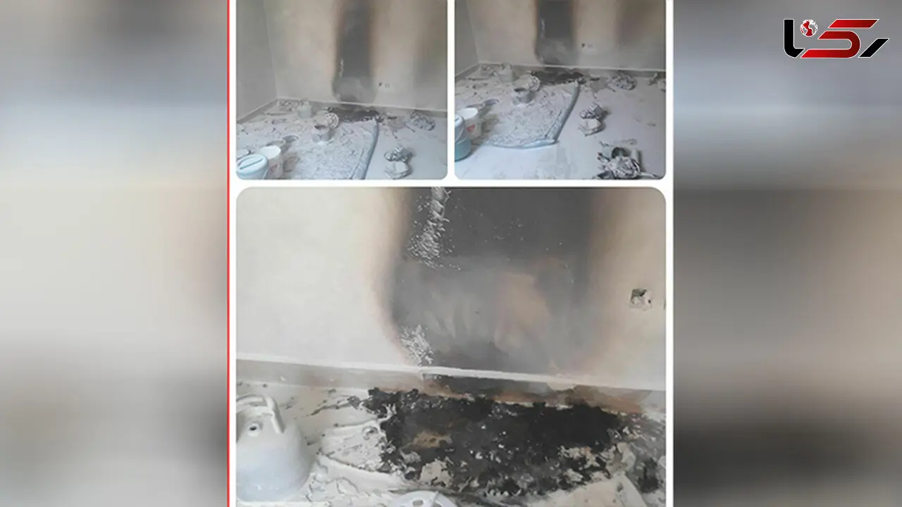 مصدوم شدن 4 نفر بر اثر انفجارکپسول پیک نیک در مهاباد +‌عکس