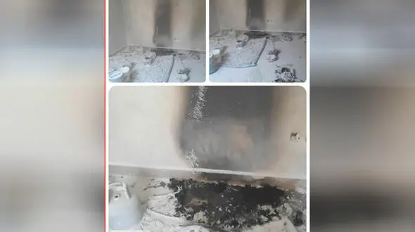 مصدوم شدن 4 نفر بر اثر انفجارکپسول پیک نیک در مهاباد +‌عکس