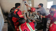 سقوط فردی در چاه ساختمان مدرسه مخروبه در قزوین