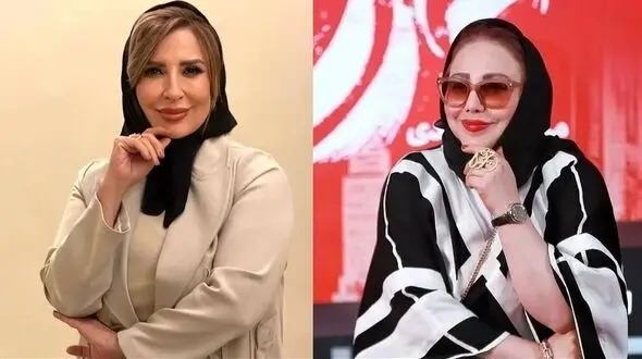 عکس تعجب آور از چهره بدون آرایش بهنوش بختیاری دده خانم سریال بامداد خمار و  مرجانه گلچین/ پیر نشو لعنتی