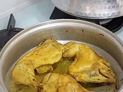 طرز تهیه غذای خوزستانی با مرغ و هویج + فیلم