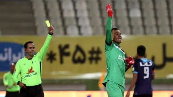  آیتم جالب حامد لک در تمرین پرسپولیس + عکس 