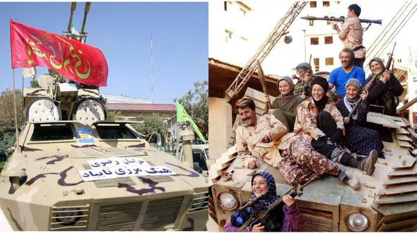 عکس / نفربر ایرانی «رخش» در سریال پایتخت