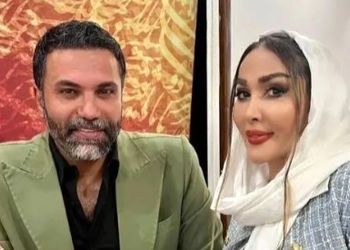 نگاهی به خونه زندگی علیرضا نیکبخت و همسرش مونا خانوم با دکوراسیون شاه نشین و مجلل +فیلم/ خونه نگو بهشت بگو