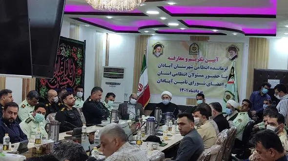 تودیع و معرفی سرپرست فرمانده جدید انتظامی آبادان !