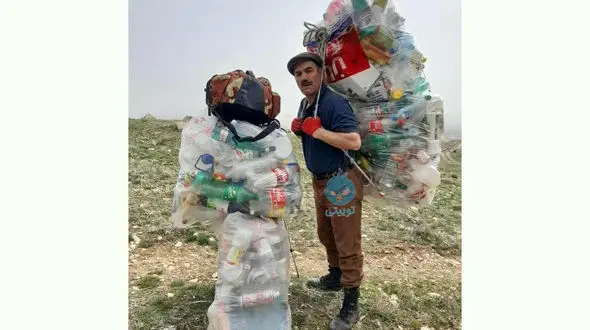 اقدام زیبای کوهنورد زنجانی + عکس