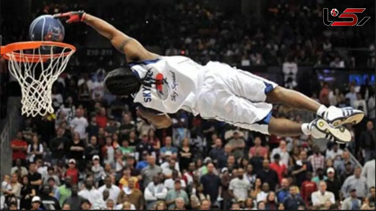 شوک در زمین بسکتبال؛ اسلم‌دانک به مصدومیت ختم شد + فیلم