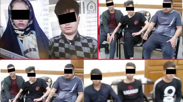 عملیات نفوذی پلیس در شبکه مخوف تبهکاران مشهدی / زن جوان چه نقشی داشت ؟+ عکس