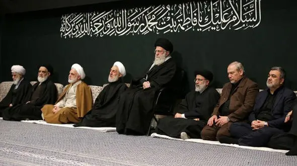 اولین شب مراسم عزاداری حضرت فاطمه‌زهرا سلام‌الله‌علیها + فیلم