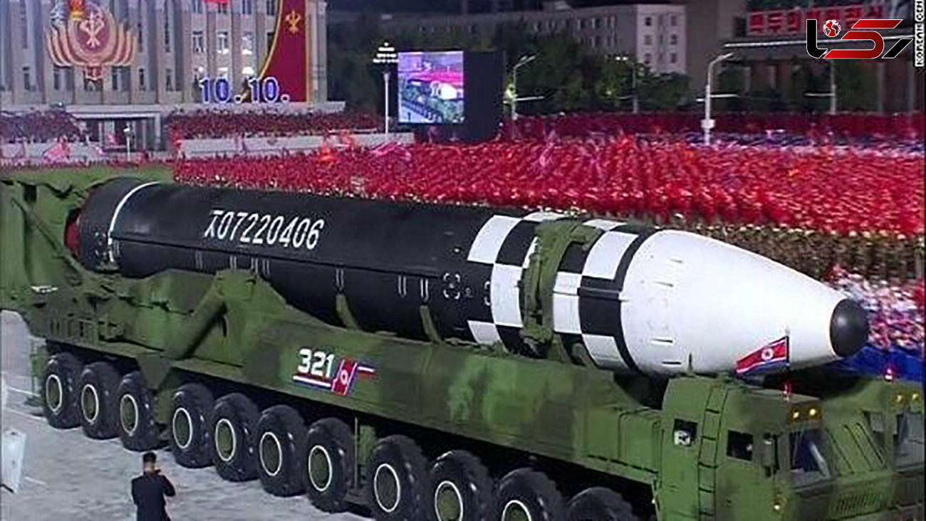 رونمایی از جدیدترین موشک بالستیک بین قاره‌ای کره شمالی 