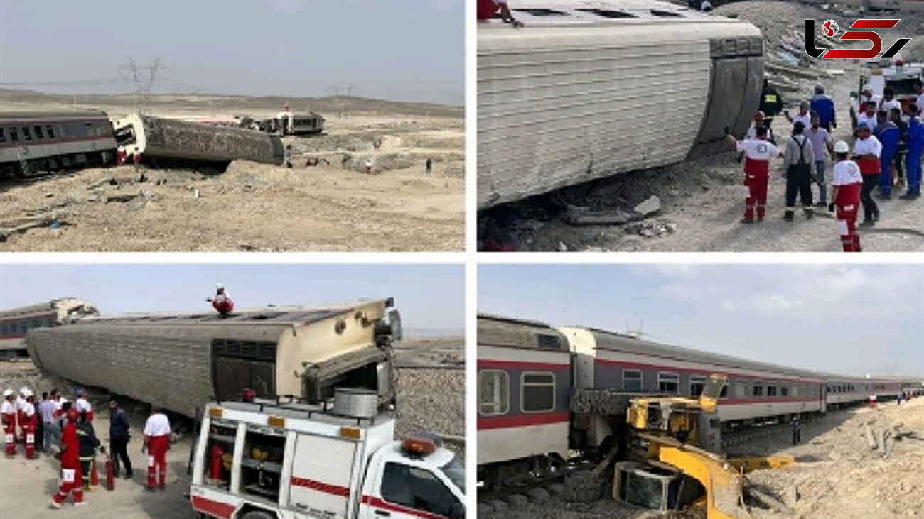 جزییات دقیق و علت واژگونی مرگبار قطار یزد اعلام شد + عکس
