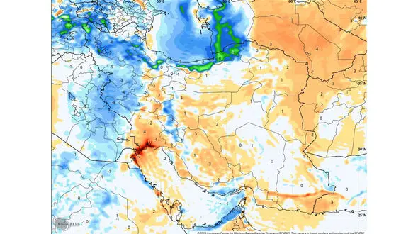 آغاز روند کاهش دما از امروز پنجشنبه؛ اوج خنک شدن هوا در اواسط هفته آینده