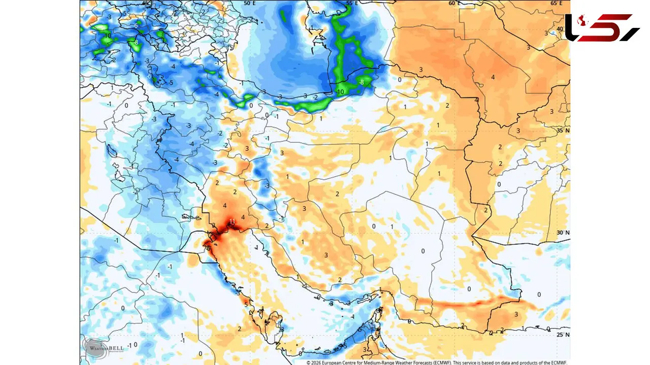 آغاز روند کاهش دما از امروز پنجشنبه؛ اوج خنک شدن هوا در اواسط هفته آینده