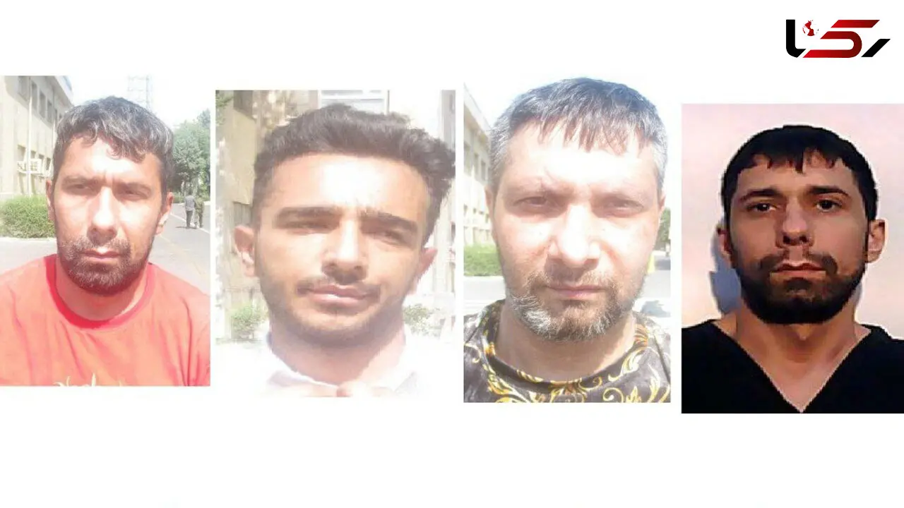 این 4 مرد خشن را می شناسید؟ / در کرج جولان می دادند + عکس چهره باز