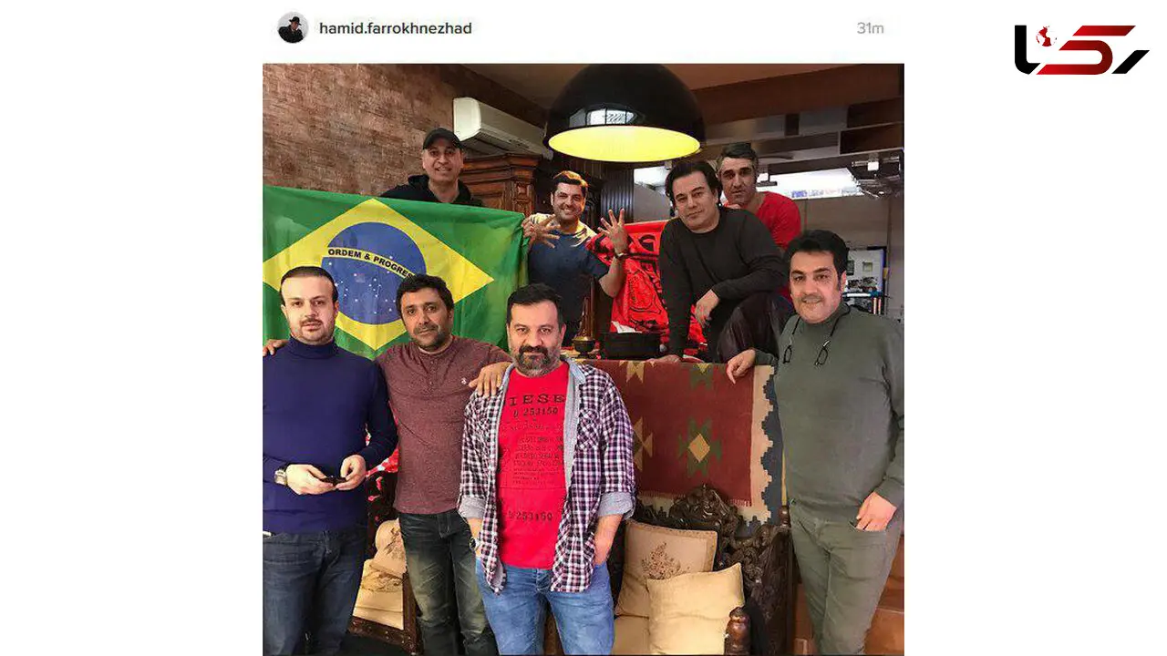 ناراحتی و خوشحالی بازیگران پرسپولیسی و استقلالی در یک قاب +عکس