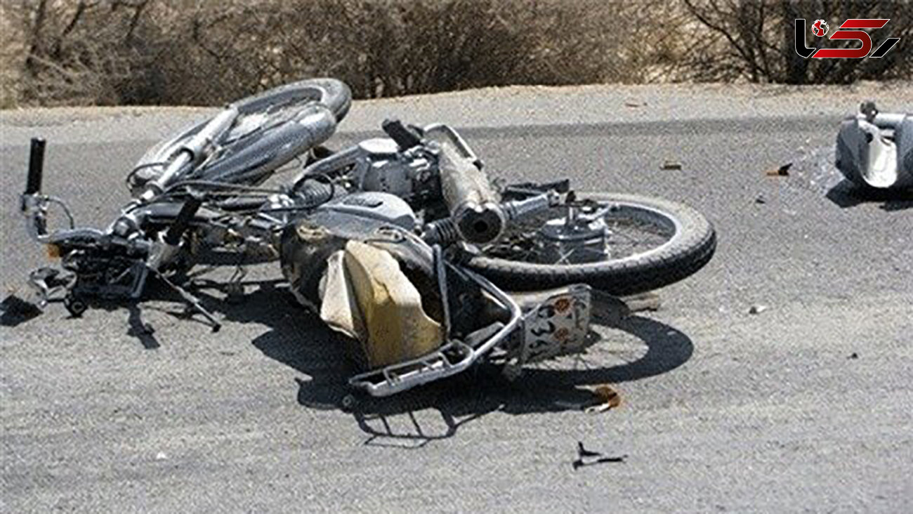 مرگ تلخ موتورسوار 18 ساله در جاده کلات به مشهد + عکس