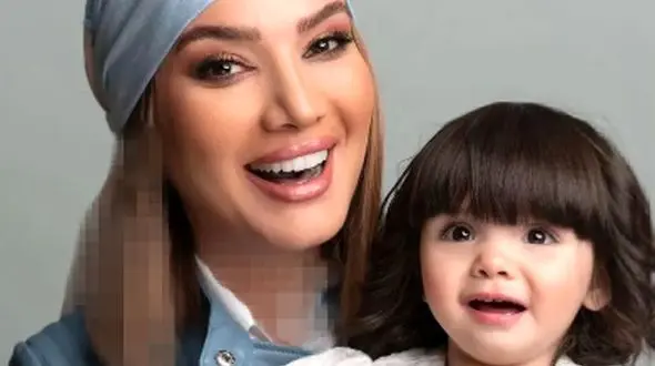 عکس / رونمایی از خواهرزاده قرتی و ناز متین ستوده /  نیم وجبی توی عروسی حتما آتیش سوزونده ها 