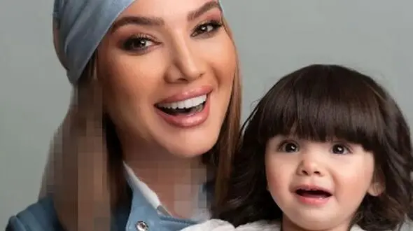 عکس / رونمایی از خواهرزاده قرتی و ناز متین ستوده /  نیم وجبی توی عروسی حتما آتیش سوزونده ها 
