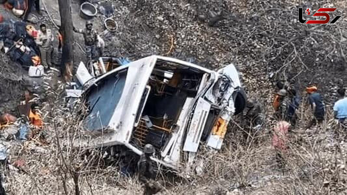 گفتگو با مصدومان حادثه سقوط اتوبوس به دره پل‌دختر + فیلم