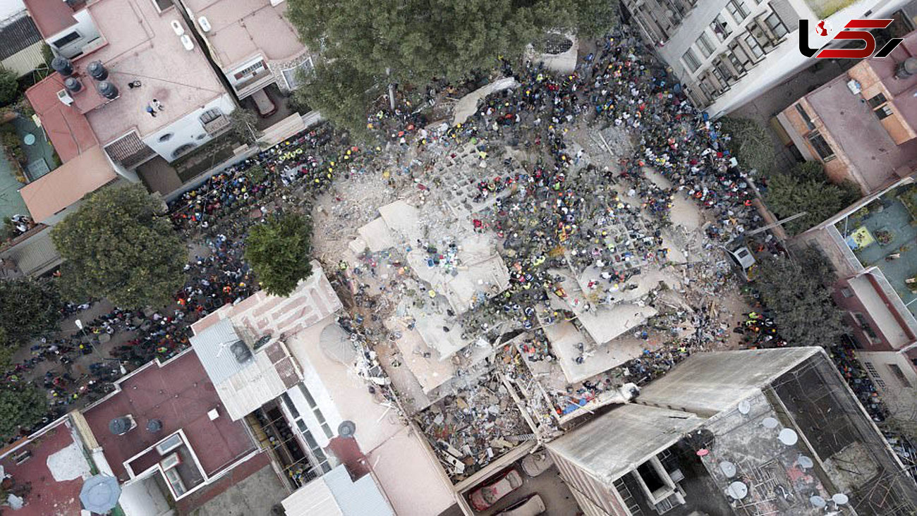 فیلم و تصاویر زلزله مرگبار مکزیک