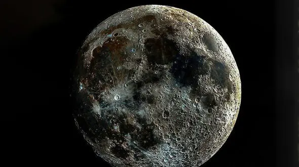 برای اولین بار منتشر شد / واضح ترین عکس از ماه 