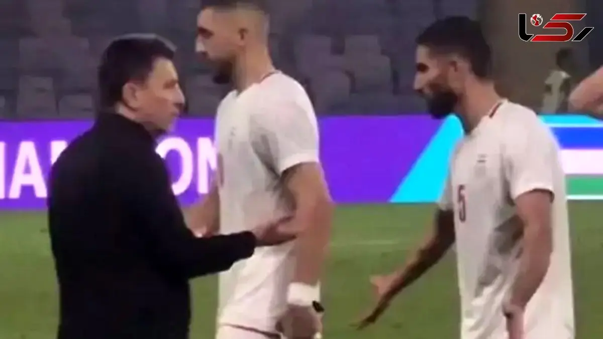 ویدیوی جنجالی از قلعه نویی بعد از باخت به ازبکستان / میلاد کی گفت تو پنالتی بزنی؟