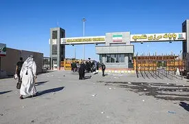 وضعیت فعلی مرز شلمچه؛ اوج تردد زائران