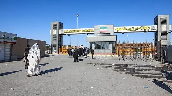 وضعیت فعلی مرز شلمچه؛ اوج تردد زائران