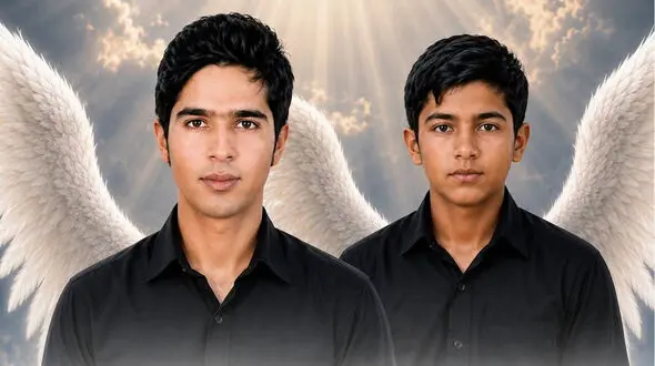 عکس تلخ دو برادر کم بینا / همایون و مازیار در حمله بندر خمیر شهید شدند + جزییات