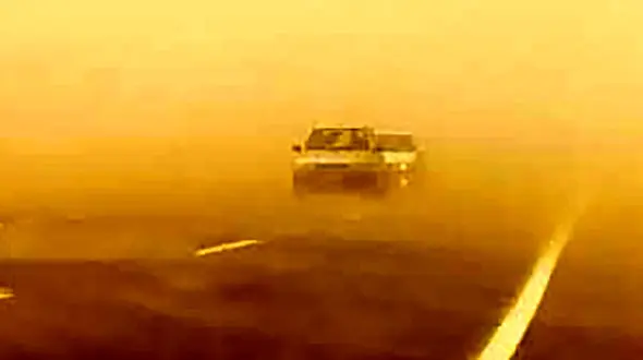 عجیب ترین دلیل مسدود شدن جاده مشهد به فریمان / نه برف بود نه باران 