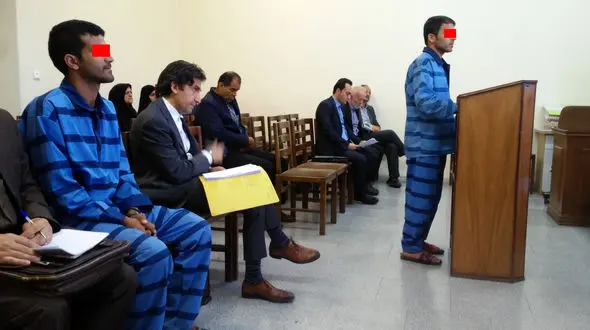 25سال زندان مجازات 2 دزد مسلح طلافروشی خیابان شمشیری تهران + عکس