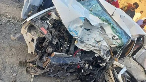 مرگ همزمان 4 نفر در صحنه بسیار وحشتناک یک تصادف