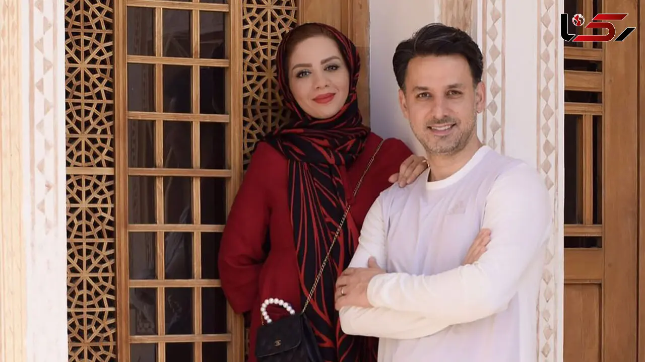 سلفی پر شیطنت خانم مجری مشهور و شوهرش در تخت جمشید + عکس