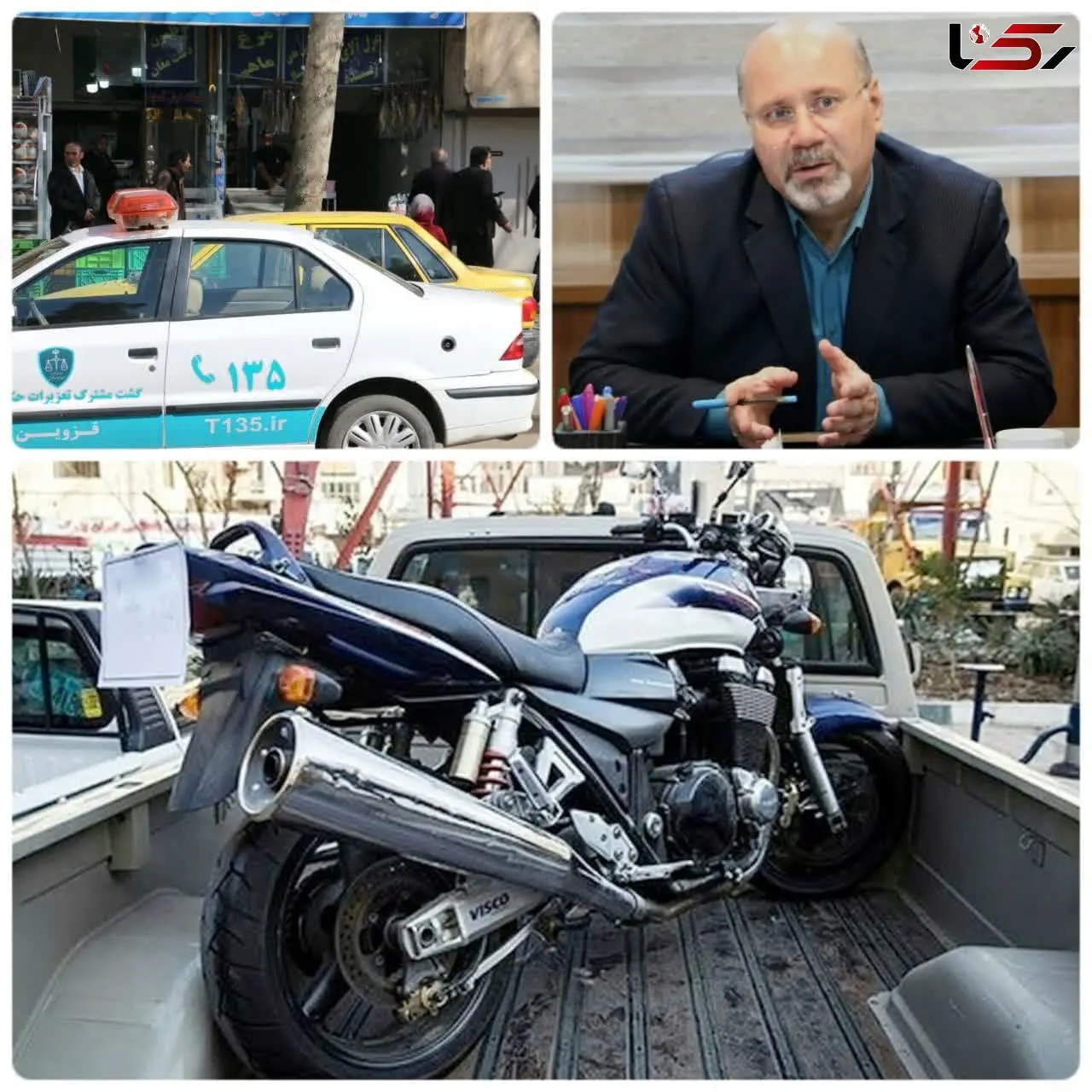 جریمه ۵ میلیاردی برای موتور سیکلت های قاچاق در شهرستان البرز
