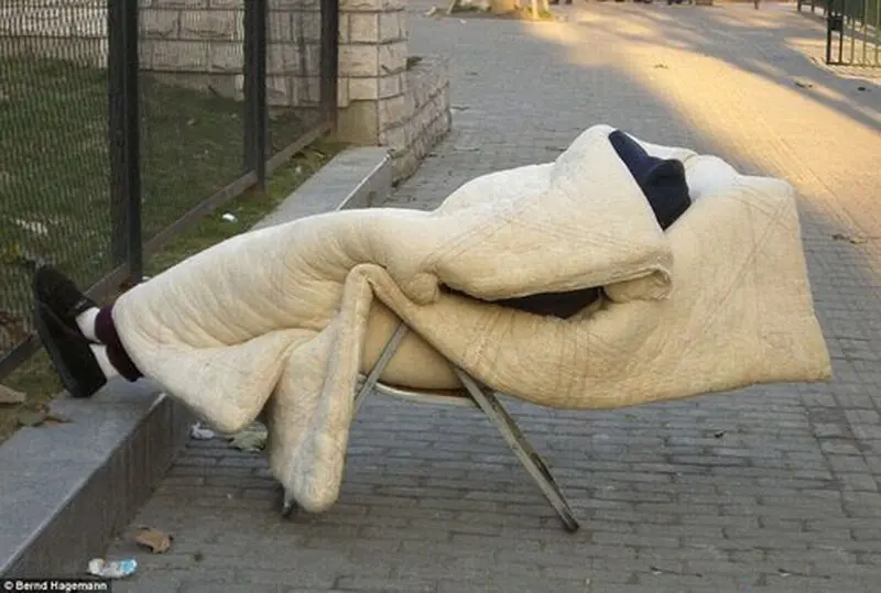 چرت زدن چینی ها