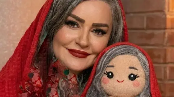عکس ها / خلاقانه /  بازیگران ایرانی با عروسک هایشان /  از نعیمه نظام دوست و احسان علیخانی تا الناز شاکردوست و جواد عزتی