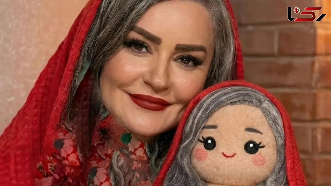 عکس ها / خلاقانه /  بازیگران ایرانی با عروسک هایشان /  از نعیمه نظام دوست و احسان علیخانی تا الناز شاکردوست و جواد عزتی