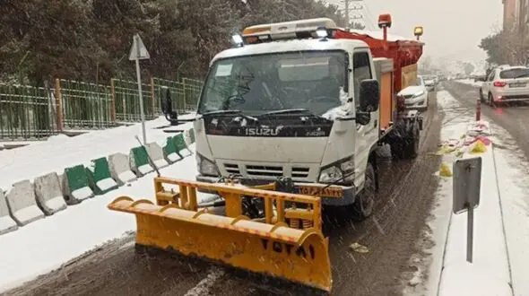 آماده‌باش برای نیروهای خدمات شهری در بارش شدید باران در تهران