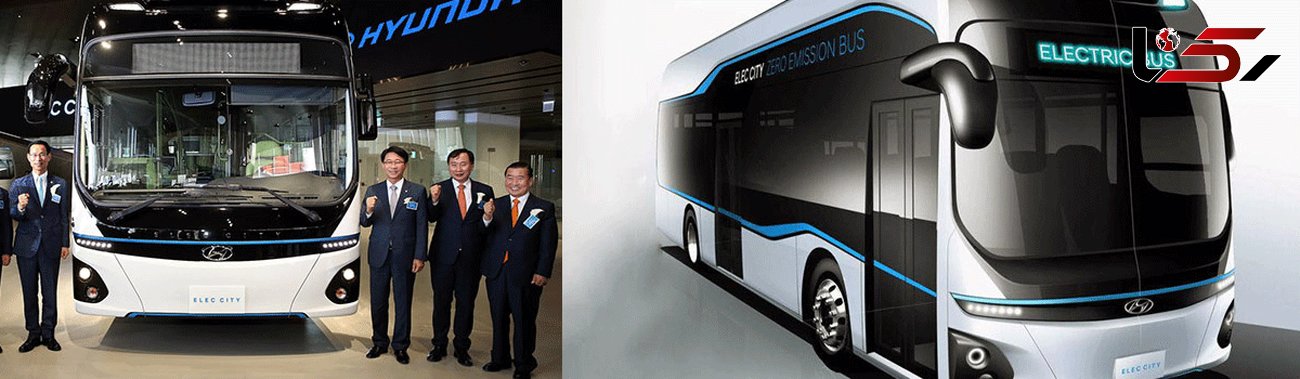 نخستین اتوبوس الکتریکی هیوندای +تصاویر 