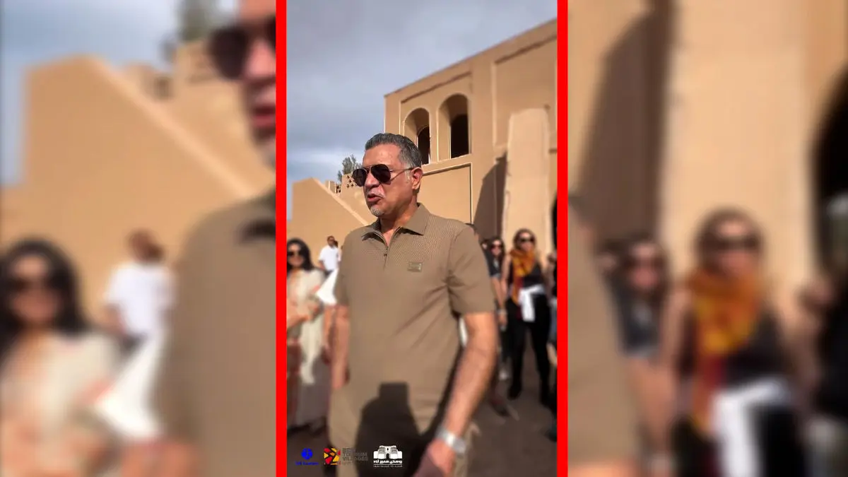 فیلم بازدید علی دایی از روستای ثبت جهانی شفیع آباد